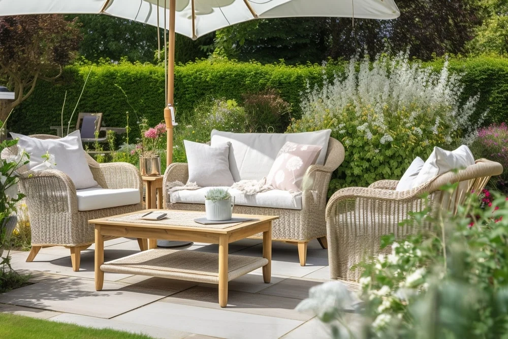 Outdoor patio installation by expert team in Arlington TX