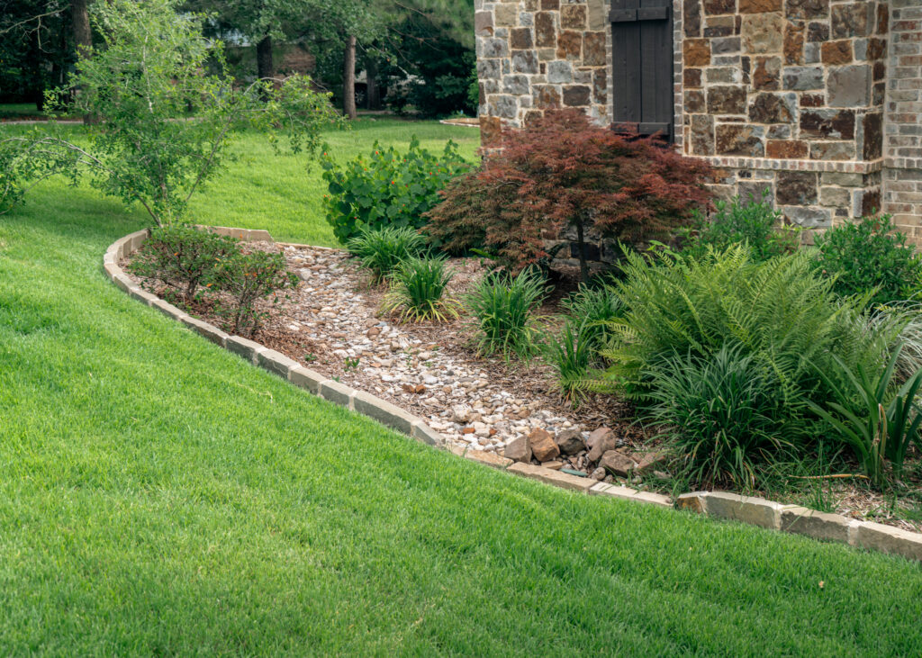 drainage under yard