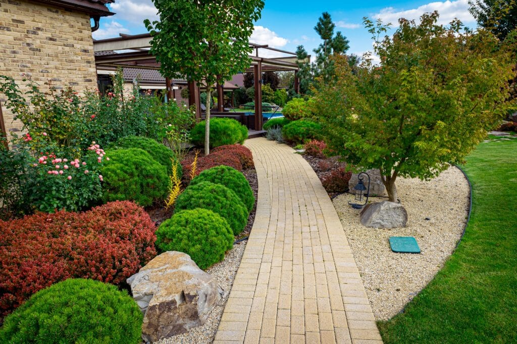 Professional landscape design services in Arlington Texas